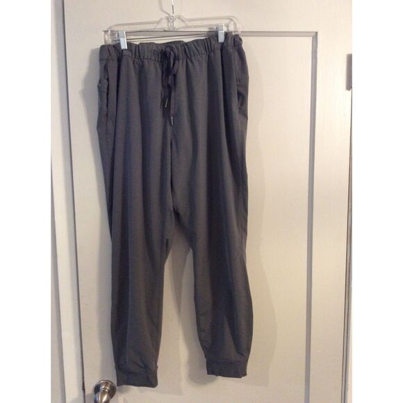 Plus size XXL Jogger pants Gray Travel Vaca - Picture 1 of 4